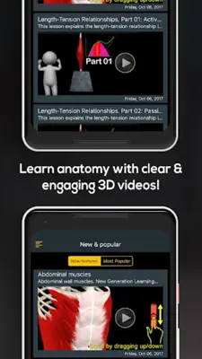 Anatomy by Muscle & Motion android App screenshot 13